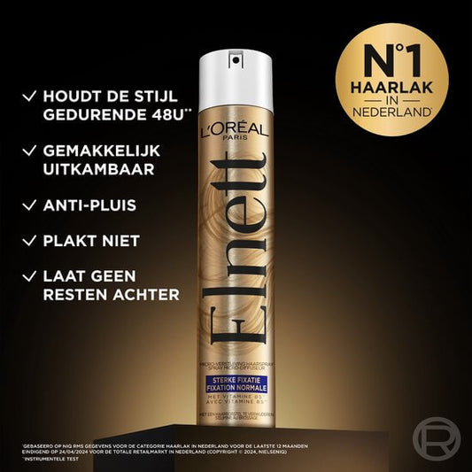 L'Oréal Paris Elnett Satin - Sterke Fixatie Haarlak