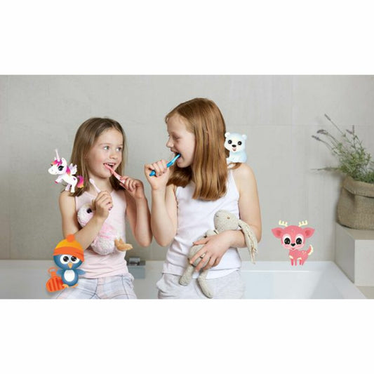 Jordan kindertandenborstel Step 1 Baby (0-2 Jaar) roze