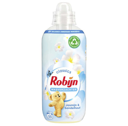 Robijn Wasverzachter Jasmijn en Sandelhout 33 Wasbeurten 825 ml